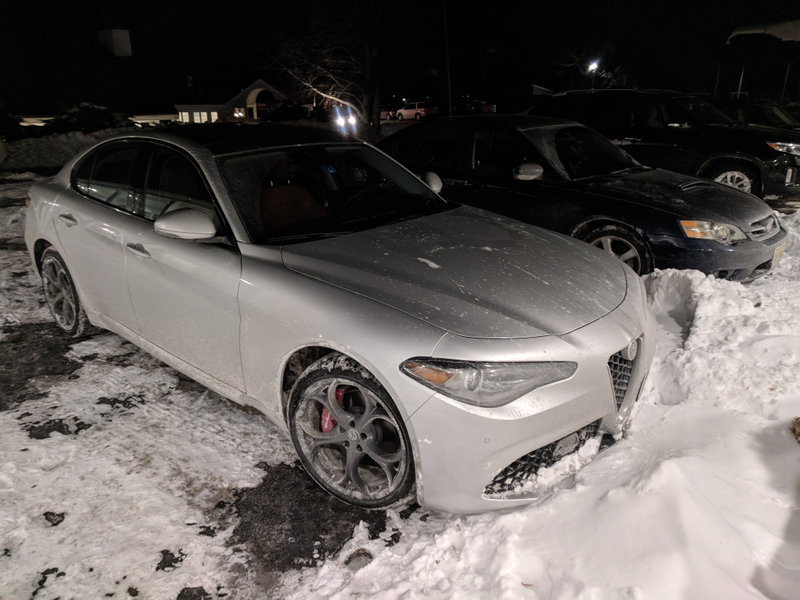 Happy to see this out and about in 0 degree weather. Front end works pretty well as a snow plow.